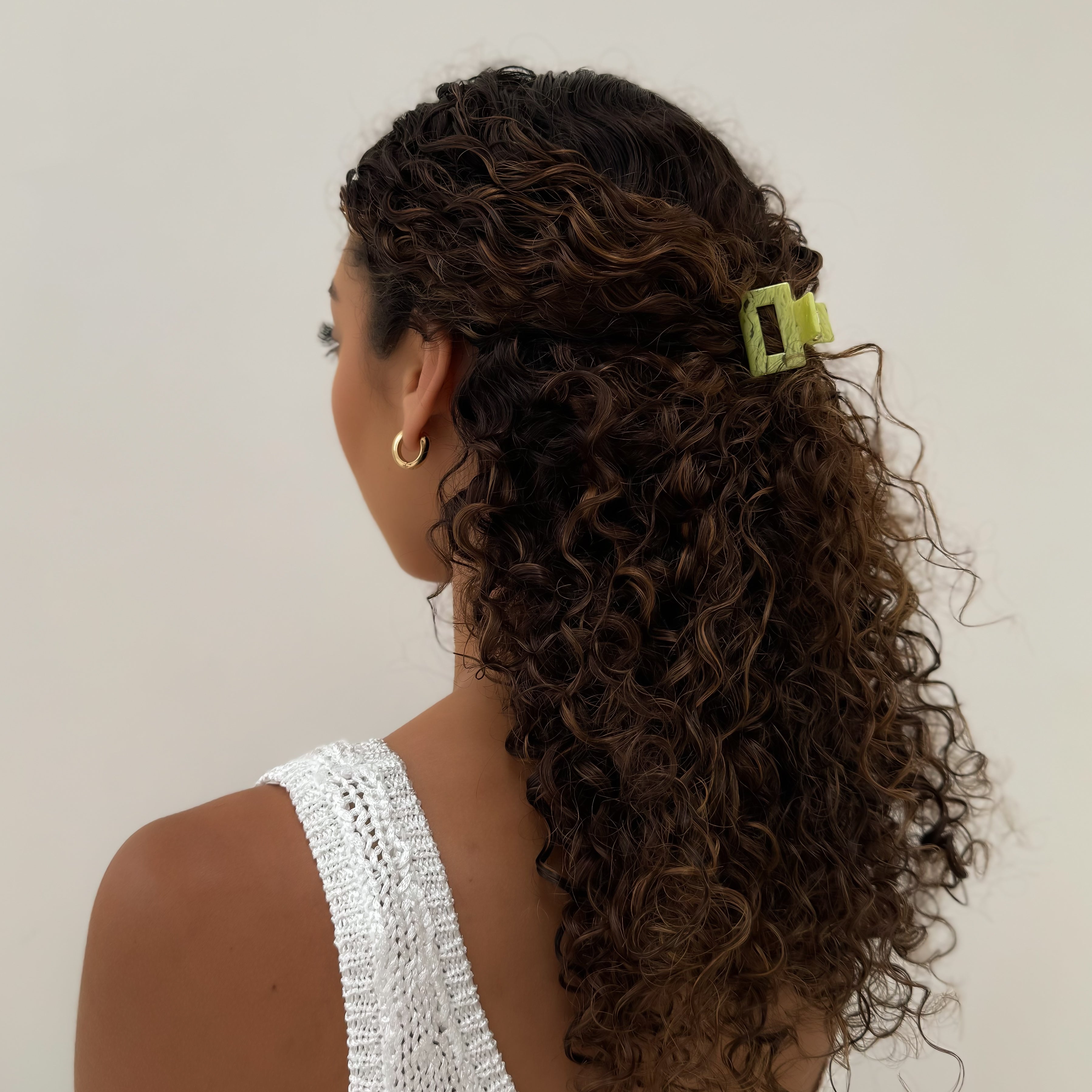 Ecofriendly Acetate Mini Square Claws - Spring Set