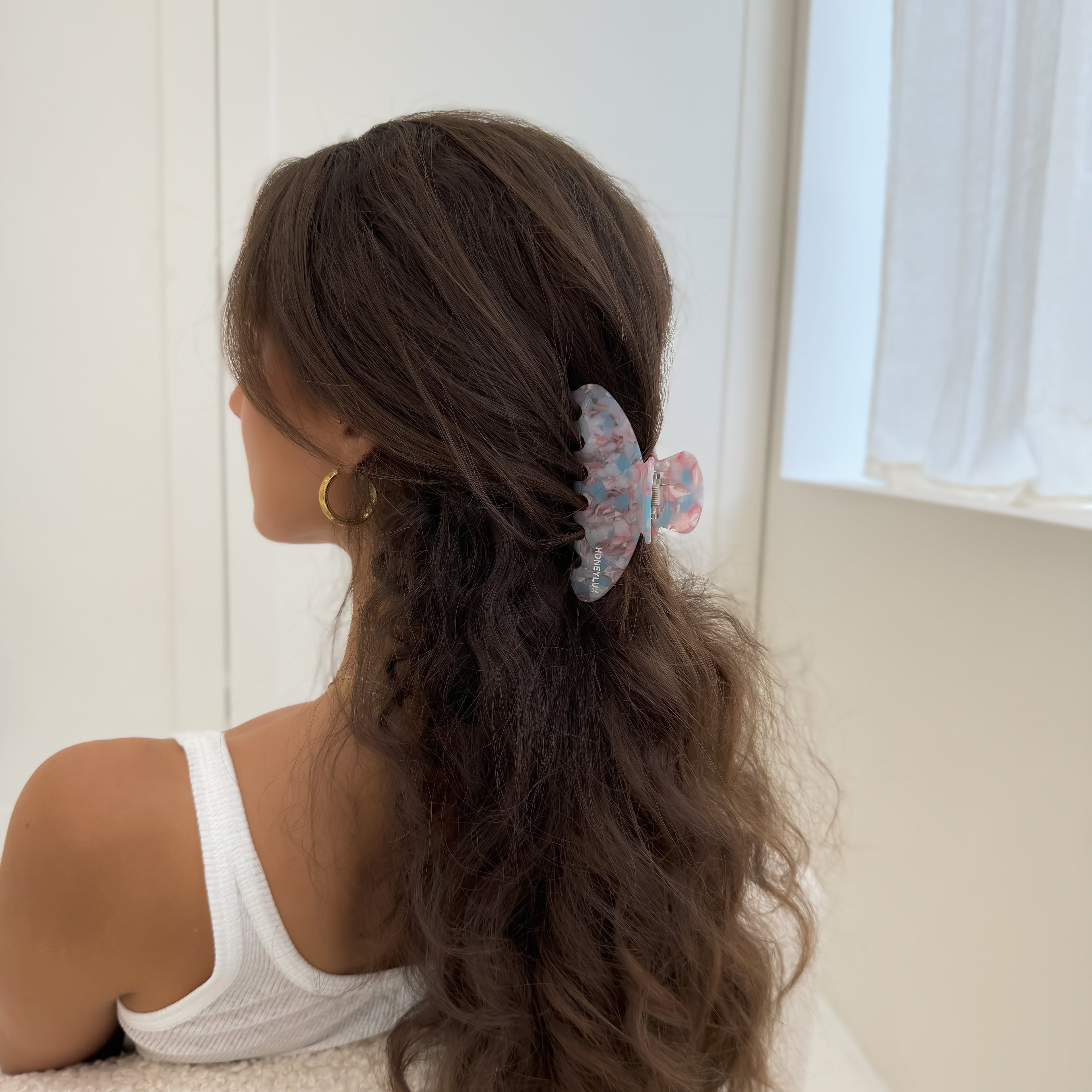 Ecofriendly Acetate Round Claw - Candy Cloud