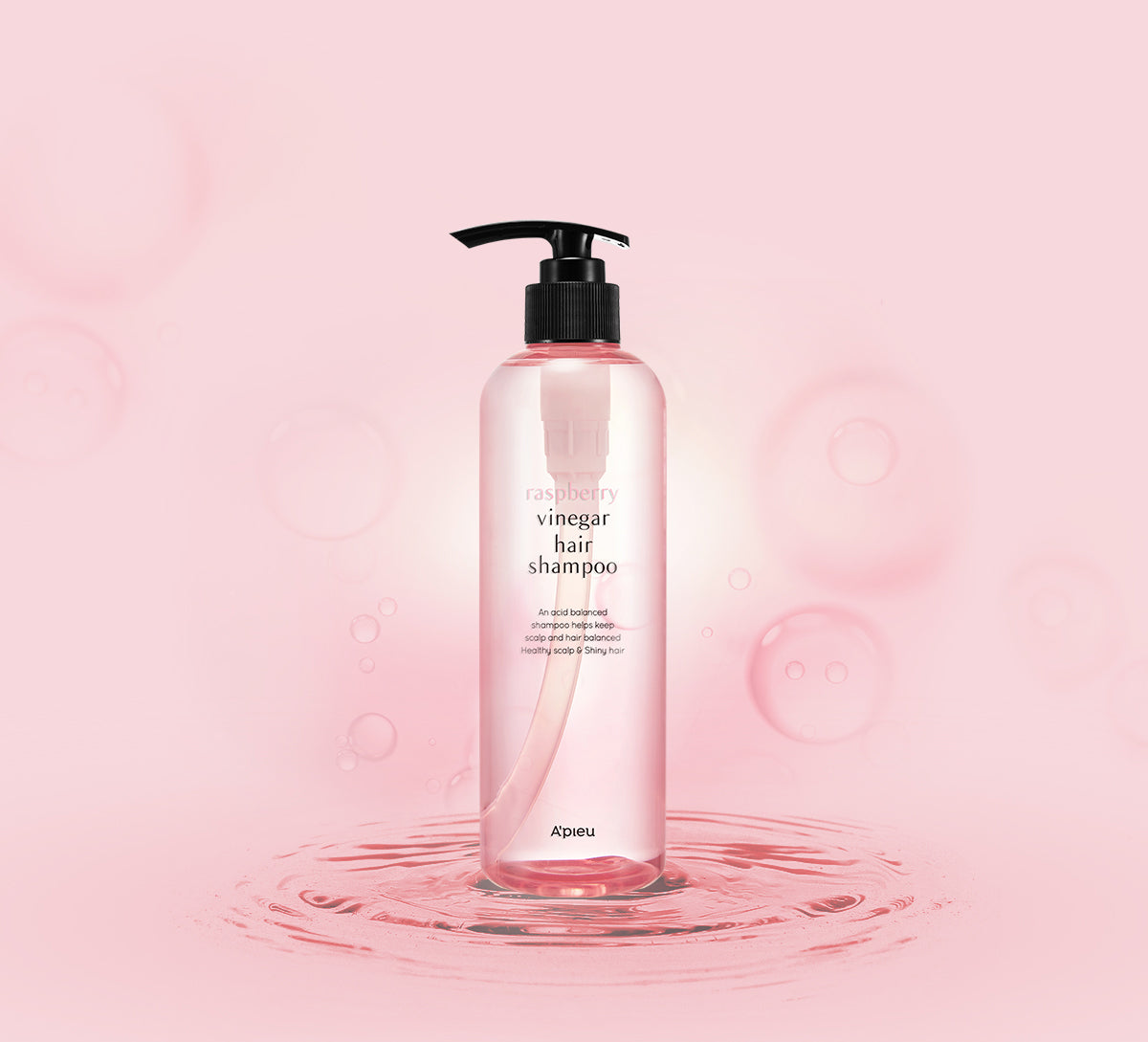 APIEU Raspberry Vinegar Hair Shampoo 500ml